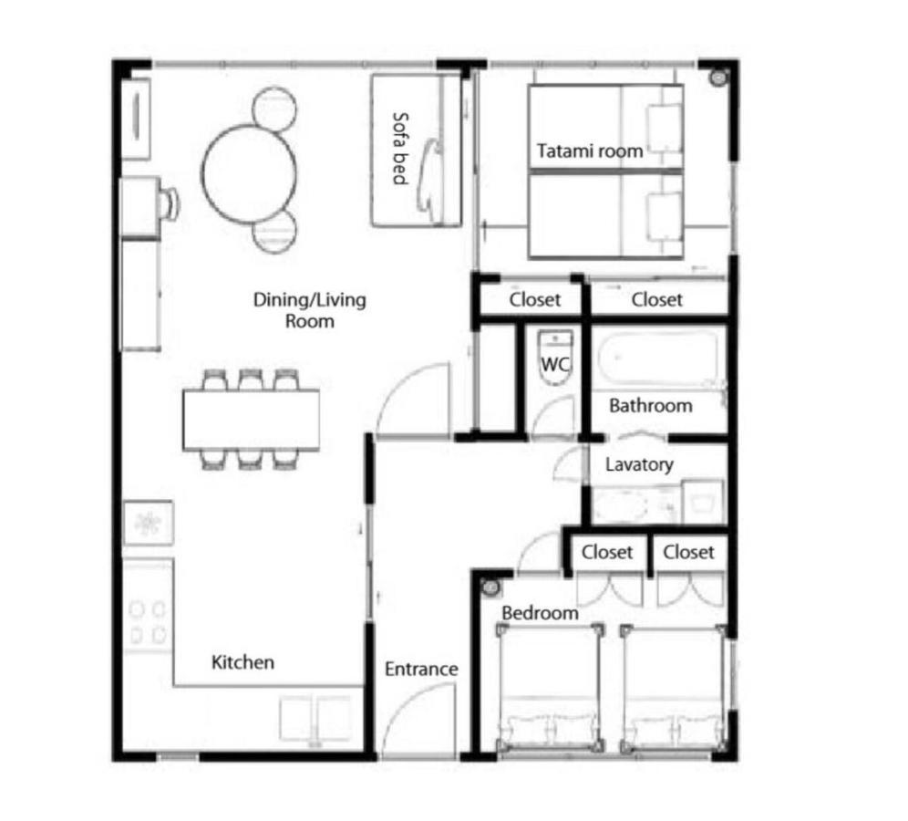 Appartement Navi Azabujuban à Tōkyō Extérieur photo